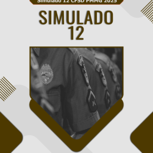 Simulado 12 - CFSD QPPM PMMG 2025